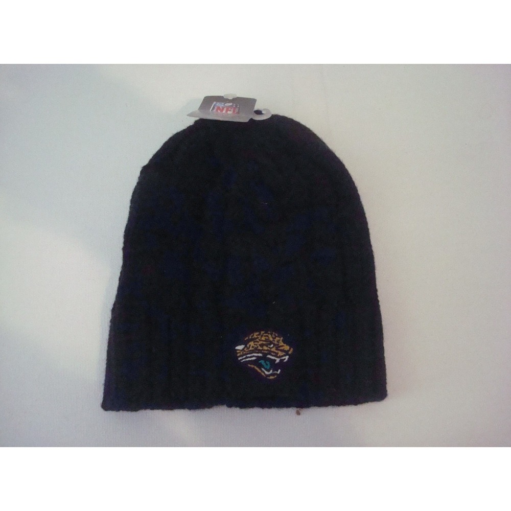 JACKSONVILLE JAGUARS WOMENS BEANIE KNIT TOBOGGAN HAT CAP VINTAGE DEADSTOCK st6